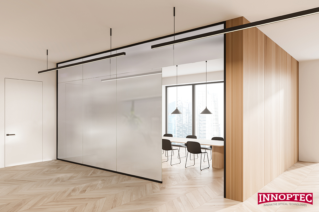 Smart Film for glass partitions | Innoptec<sup>®</sup>